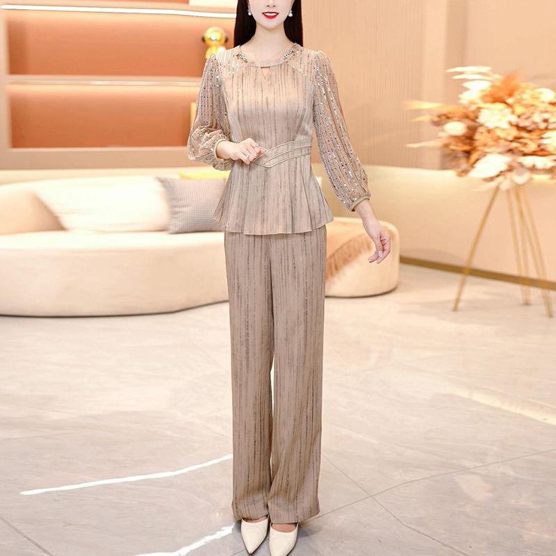 Women s Fashion 2025 Spring Slimming Two-Piece Outfit: Spliced Top & Wide-Leg Pants Set L (100-115 jin)
Women s Fashion 2025 Spring Slimming Two-Piece Outfit: Spliced Top & Wide-Leg Pants Set L (100-115 jin)