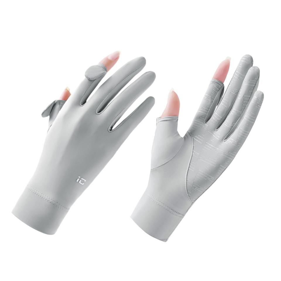 Gobygo 1Pair Summer Sun-Protective Gloves Flip Your Fingers To Touch The Screen Breathable Raw Yarn Cycling Uv Protection Gloves
Gobygo 1Pair Summer Sun-Protective Gloves Flip Your Fingers To Touch The Screen Breathable Raw Yarn Cycling Uv Protection Gloves
