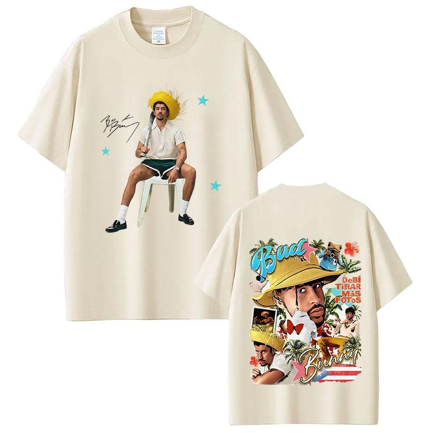 Rapper Bad Bunny Debi Tirar Mas Fotos DTMF T Shirts Men Women Clothing Fashion Vintage Hip Hop Short Sleeve T-shirts Streetwear 5XL різнокольоровий
Rapper Bad Bunny Debi Tirar Mas Fotos DTMF T Shirts Men Women Clothing Fashion Vintage Hip Hop Short Sleeve T-shirts Streetwear 5XL різнокольоровий