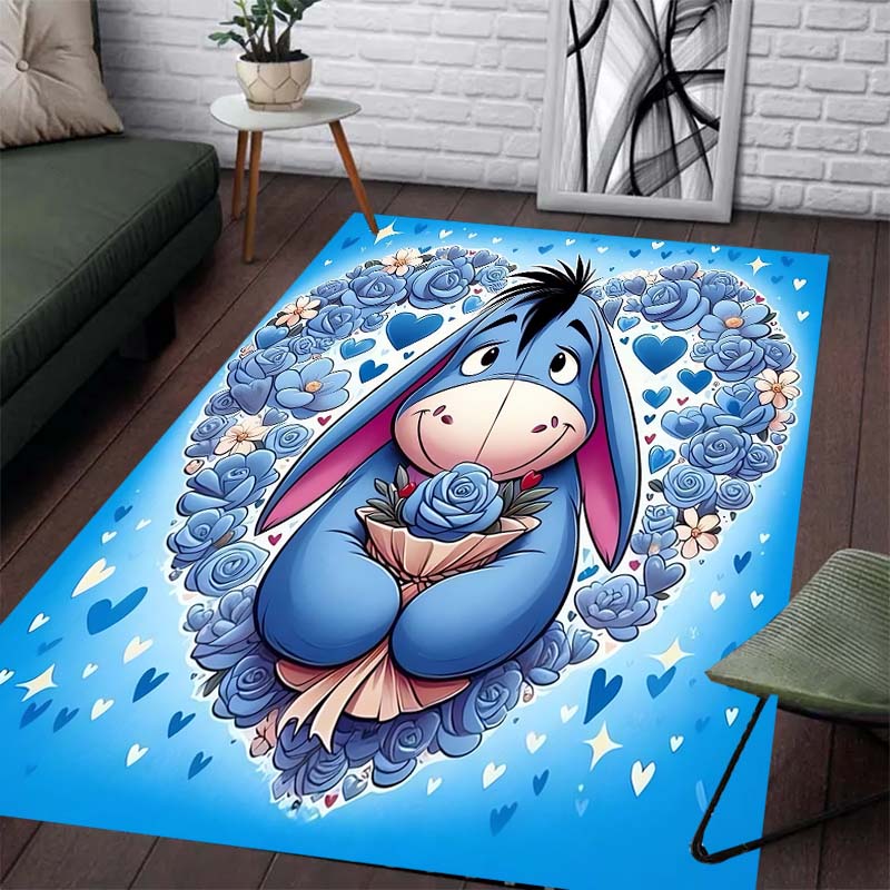 Eeyore Pattern Rug with A Sleeping Cloud Motif - Non-slip Kitchen Mat, Outdoor Rug Home and Bedroom Decor Yoga Mat Birthday Gift 60x90cm
Eeyore Pattern Rug with A Sleeping Cloud Motif - Non-slip Kitchen Mat, Outdoor Rug Home and Bedroom Decor Yoga Mat Birthday Gift 60x90cm