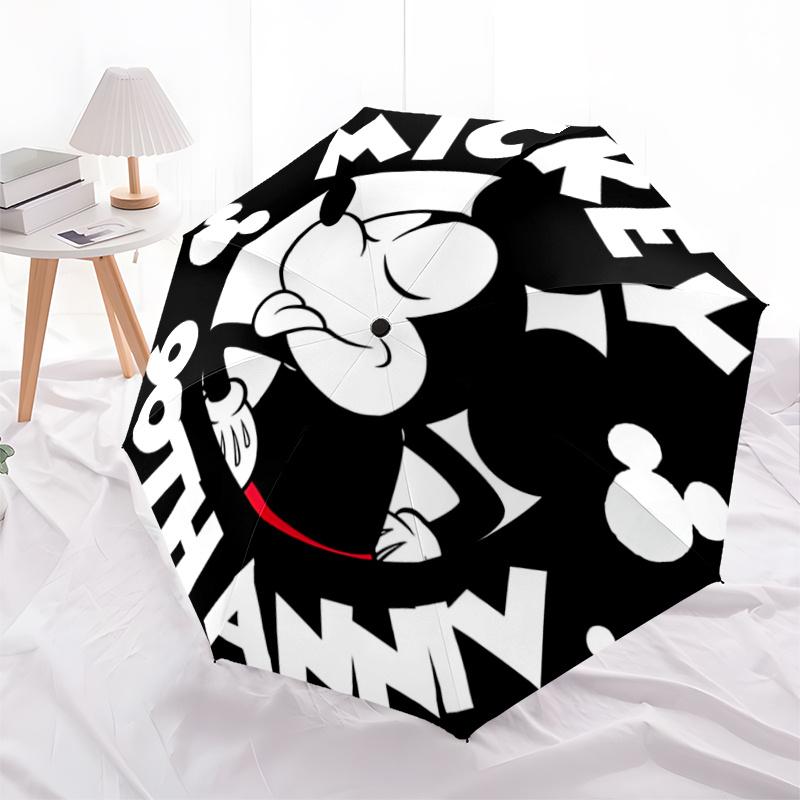 1pc Naughty Mickey 90th Anniversary Automatic Opening and Closing Umbrella, Lightweight 3-Fold, With Cute Cartoon Characters, Suitable for H
1pc Naughty Mickey 90th Anniversary Automatic Opening and Closing Umbrella, Lightweight 3-Fold, With Cute Cartoon Characters, Suitable for H