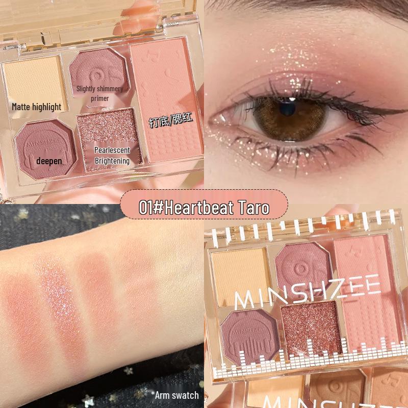 Минсичжи 2035: Пятицветная палетка теней, румян и контура - Матовые и шиммерные, Низкая насыщенность, Эгьё саль, Идеально для начинающего контуринга. 7g
Минсичжи 2035: Пятицветная палетка теней, румян и контура - Матовые и шиммерные, Низкая насыщенность, Эгьё саль, Идеально для начинающего контуринга. 7g