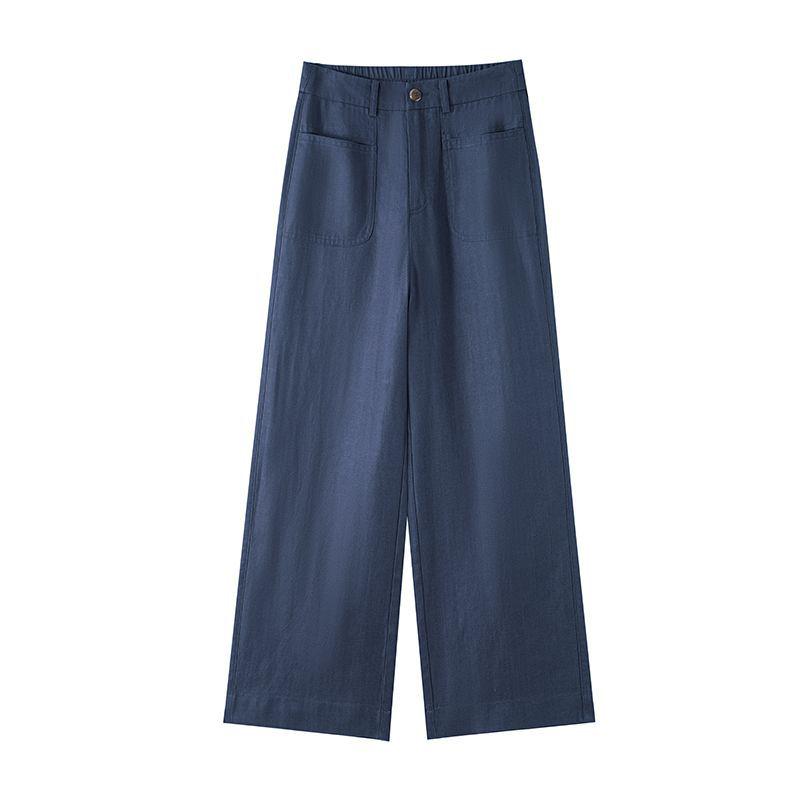 Women s High-Waisted Linen Tencel Cropped Wide-Leg Pants - Slimming, Versatile, and Loose-Fitting for Summer 27 for 96-105 lbs
Women s High-Waisted Linen Tencel Cropped Wide-Leg Pants - Slimming, Versatile, and Loose-Fitting for Summer 27 for 96-105 lbs