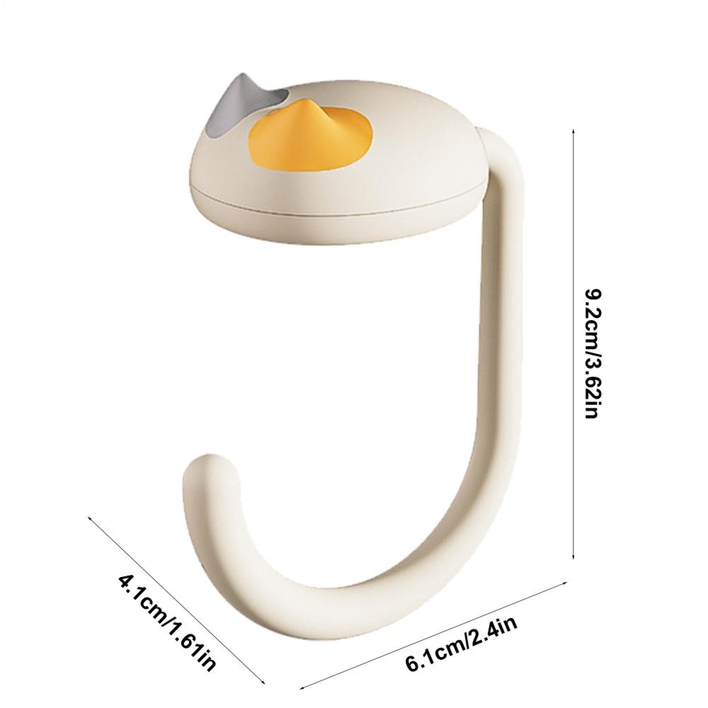 Cute Cat Bag Hooks Portable Multifunctional Table Purse Bag Hooks Handbag Hook Holder Saving Space Backpack Hook for Home School білий
Cute Cat Bag Hooks Portable Multifunctional Table Purse Bag Hooks Handbag Hook Holder Saving Space Backpack Hook for Home School білий