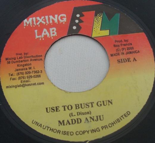 7inch Record MADD ANJU - Use To Bust Gun NONE Mixing Lab 2000 Jamaica Reggae, Ska & Dub Used
7inch Record MADD ANJU - Use To Bust Gun NONE Mixing Lab 2000 Jamaica Reggae, Ska & Dub Used