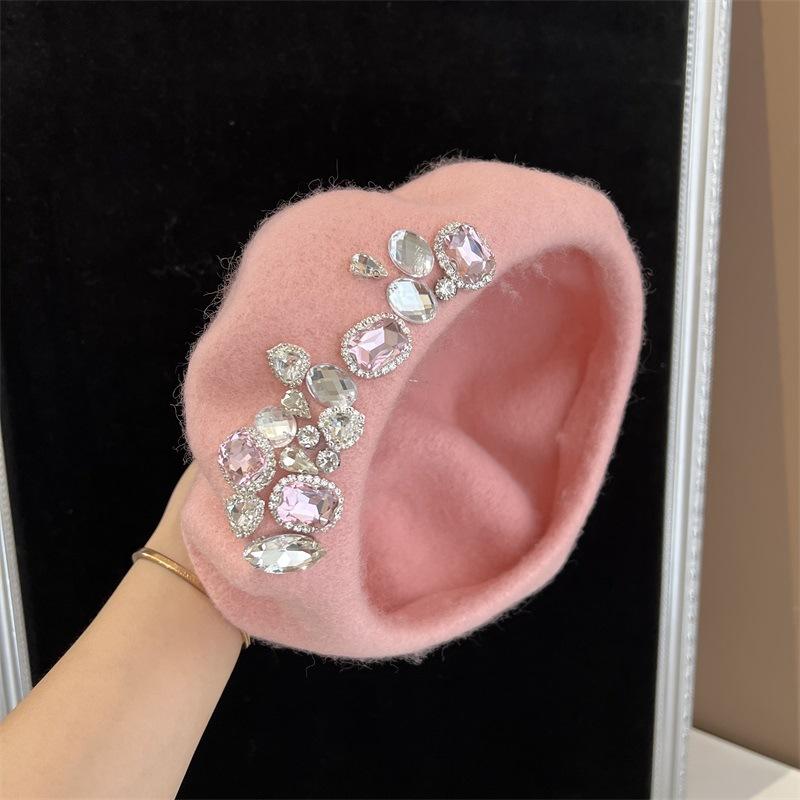 новый роскошный берет ручной работы со стразами классическая шапка французский берет зимняя женская повседневная шапка женская шапка для девочки
новый роскошный берет ручной работы со стразами классическая шапка французский берет зимняя женская повседневная шапка женская шапка для девочки