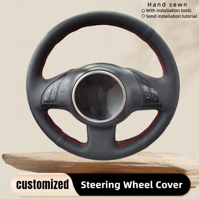 Car Steering Wheel Braid Cover Hand Sewn Microfiber Leather For Fiat 500 2007-2015 500e 2014-2018 500C 2014-2017 Car Accessories Beige Thread
Car Steering Wheel Braid Cover Hand Sewn Microfiber Leather For Fiat 500 2007-2015 500e 2014-2018 500C 2014-2017 Car Accessories Beige Thread