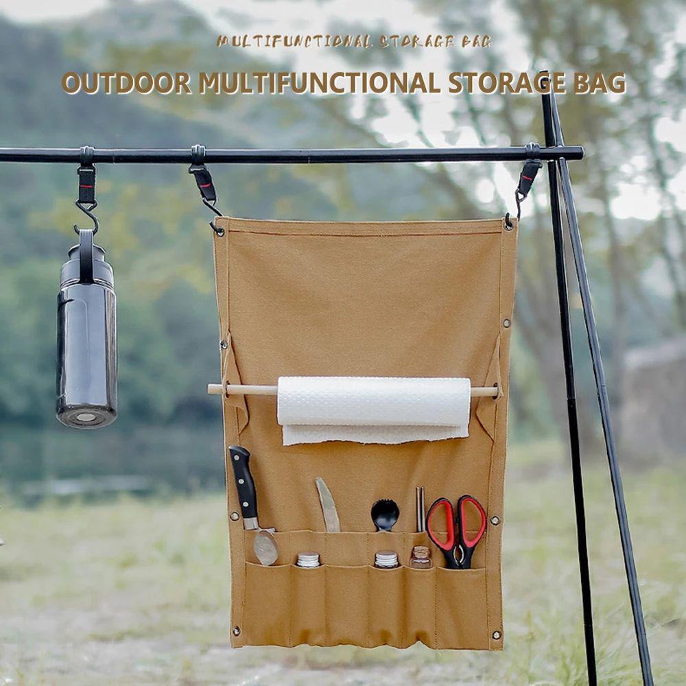Travel Tableware Pouch Towel Pouch Cutlery Hanging Holder Canvas Storage Rack Tableware Storage Bag коричневий
Travel Tableware Pouch Towel Pouch Cutlery Hanging Holder Canvas Storage Rack Tableware Storage Bag коричневий