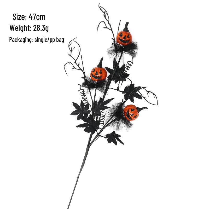 Black Terror Pumpkin Bouquet - Halloween Ghost Festival Party Decor чёрный
Black Terror Pumpkin Bouquet - Halloween Ghost Festival Party Decor чёрный