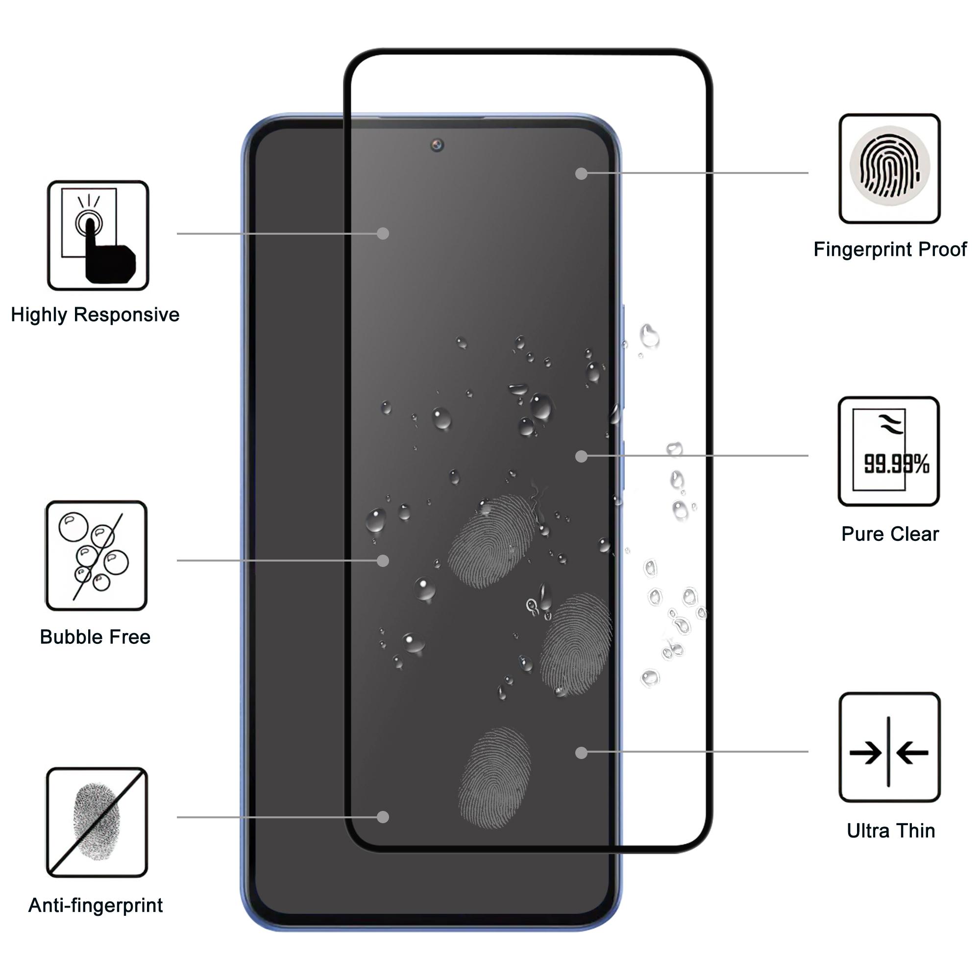 For Xiaomi 14T/14T Pro AGC Glass Screen Protector Full Glue Black Edge Screen Film Type A
For Xiaomi 14T/14T Pro AGC Glass Screen Protector Full Glue Black Edge Screen Film Type A
