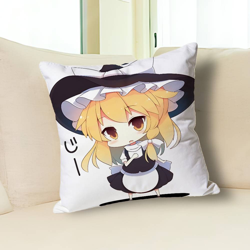 Game K-Kirisame M-Marisas Pillow Cases for Bedroom Living Room Sofa Home Decor Polyester Cushion Cover with Zipper 30cmx30cm
Game K-Kirisame M-Marisas Pillow Cases for Bedroom Living Room Sofa Home Decor Polyester Cushion Cover with Zipper 30cmx30cm