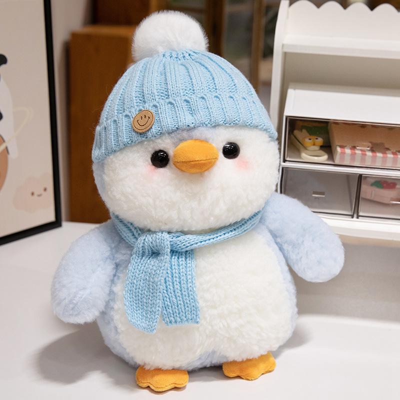 Non-Toxic Adorable Penguin Plush Toy Comforting Fluffy Penguin Wearing Hats Sleep Doll Stuffed Animal Pillow Birthday Gift 30cm
Non-Toxic Adorable Penguin Plush Toy Comforting Fluffy Penguin Wearing Hats Sleep Doll Stuffed Animal Pillow Birthday Gift 30cm