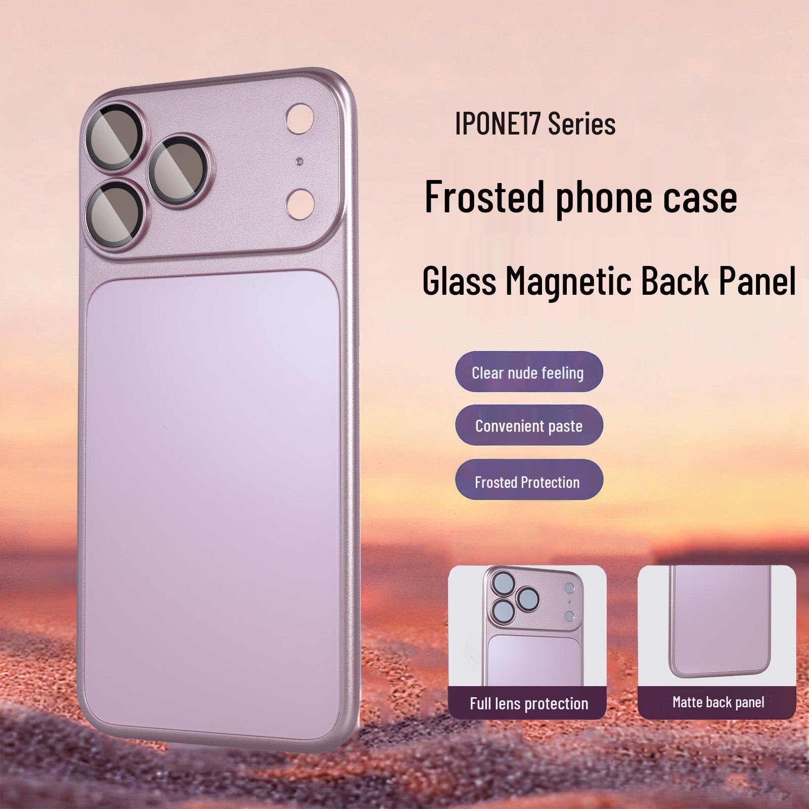 iPhone 17 Pro Max Back Panel: Strong Magnetic AG Glass, Frosted Finish - Also Fits Apple 16 Pro 15 Pro
iPhone 17 Pro Max Back Panel: Strong Magnetic AG Glass, Frosted Finish - Also Fits Apple 16 Pro 15 Pro