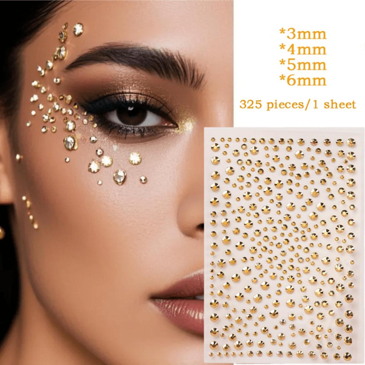 Gold 3D Rhinestone Stickers, Multi-Size Round & Teardrop Glitter Decals, Y2K Glam Decorative Stickers United States
Gold 3D Rhinestone Stickers, Multi-Size Round & Teardrop Glitter Decals, Y2K Glam Decorative Stickers United States