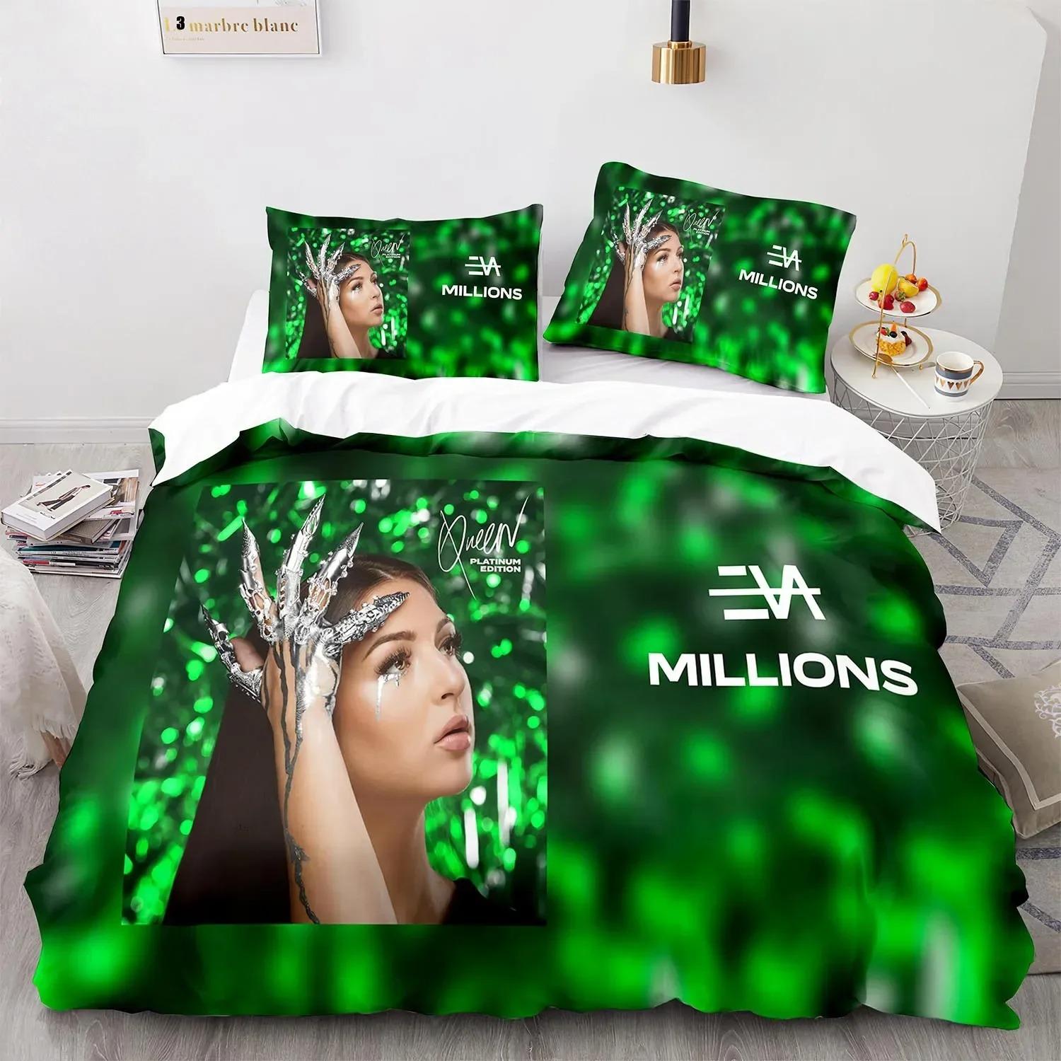3D Printed Eva Quen Beding Set For Bedrom Soft Modern Bedspreads Comefortable Children Kids Soft Duvet Cover Comfortable Quilt Cover And Pilowcase 100*200cm Single
3D Printed Eva Quen Beding Set For Bedrom Soft Modern Bedspreads Comefortable Children Kids Soft Duvet Cover Comfortable Quilt Cover And Pilowcase 100*200cm Single