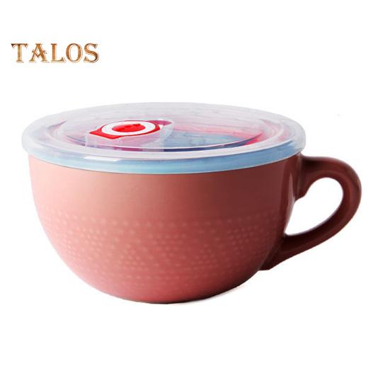 Керамическая миска для завтрака 700 мл, суповая кружка с крышкой и ложкой, пригодная для использования в микроволновой печи и духовке, большая вместительная суповая миска для овсяной лапши светло-розовый
Керамическая миска для завтрака 700 мл, суповая кружка с крышкой и ложкой, пригодная для использования в микроволновой печи и духовке, большая вместительная суповая миска для овсяной лапши светло-розовый