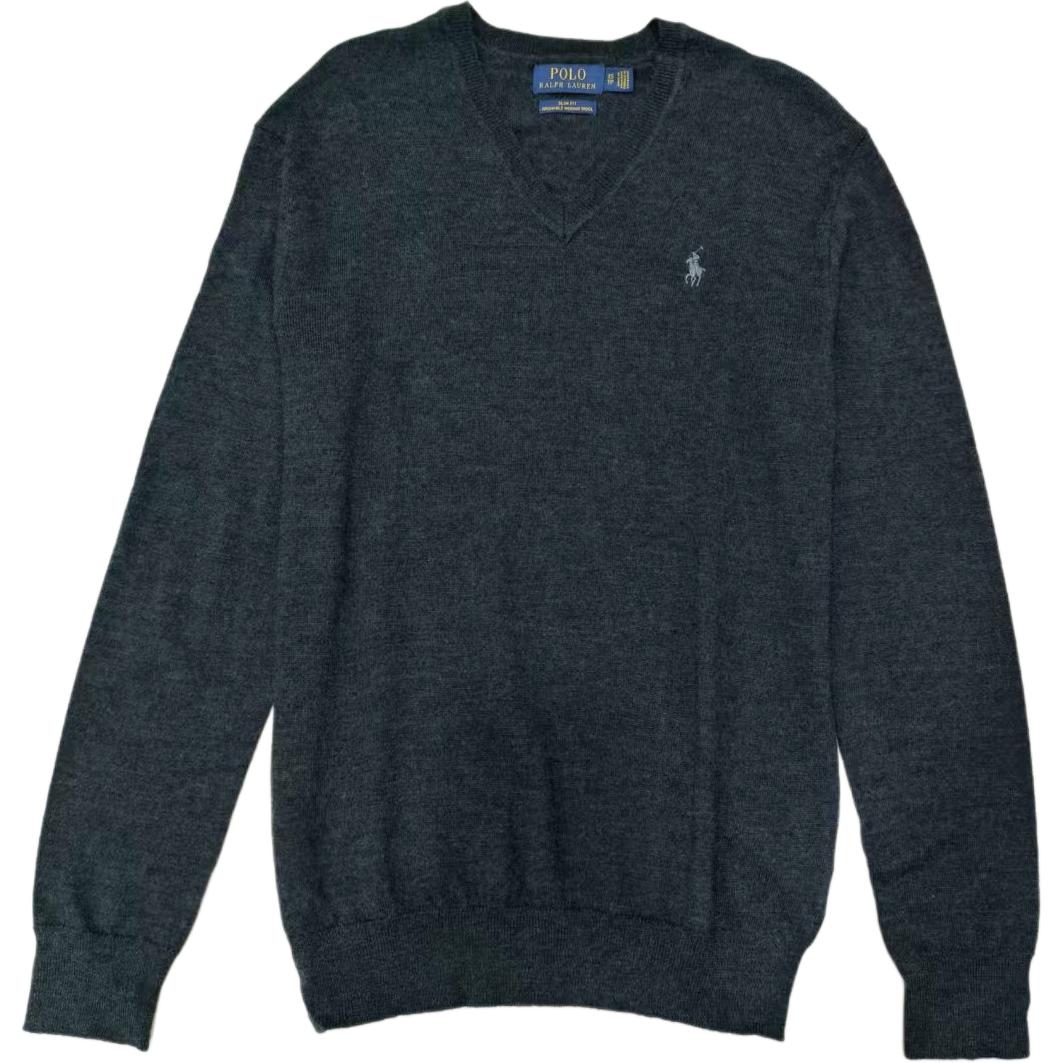 Мужской шерстяной свитер с V-образным вырезом и вышитым логотипом Polo Ralph Lauren 710781028-007 S
Мужской шерстяной свитер с V-образным вырезом и вышитым логотипом Polo Ralph Lauren 710781028-007 S