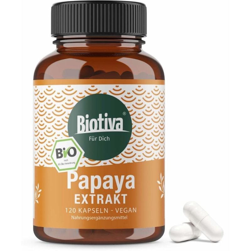 Biotiva Papaya Extract 120 Capsules
Biotiva Papaya Extract 120 Capsules