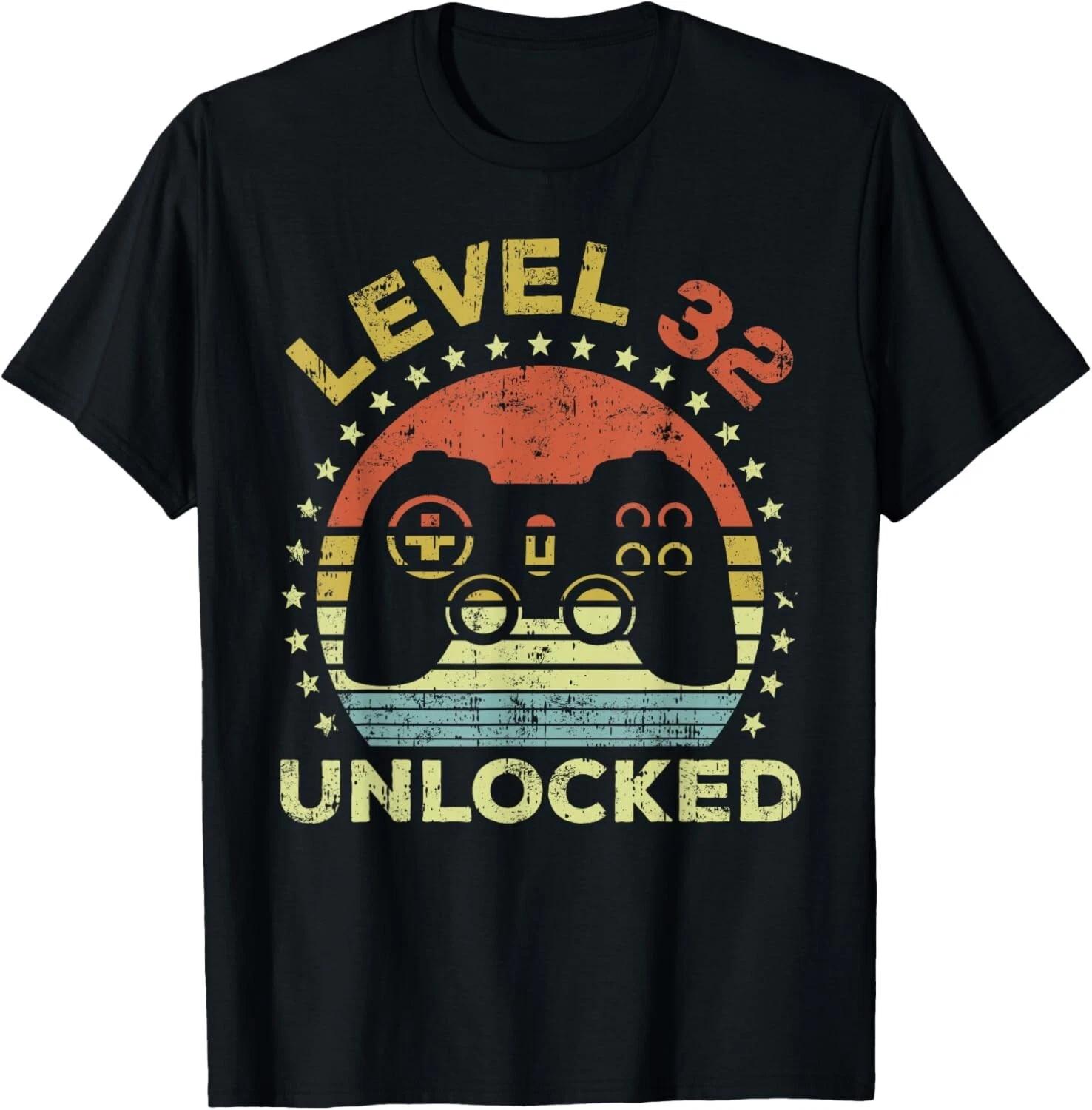 32nd Birthday Gaming Level 32 Unlocked Tee Gift Unisex T-Shirt 4XL
32nd Birthday Gaming Level 32 Unlocked Tee Gift Unisex T-Shirt 4XL