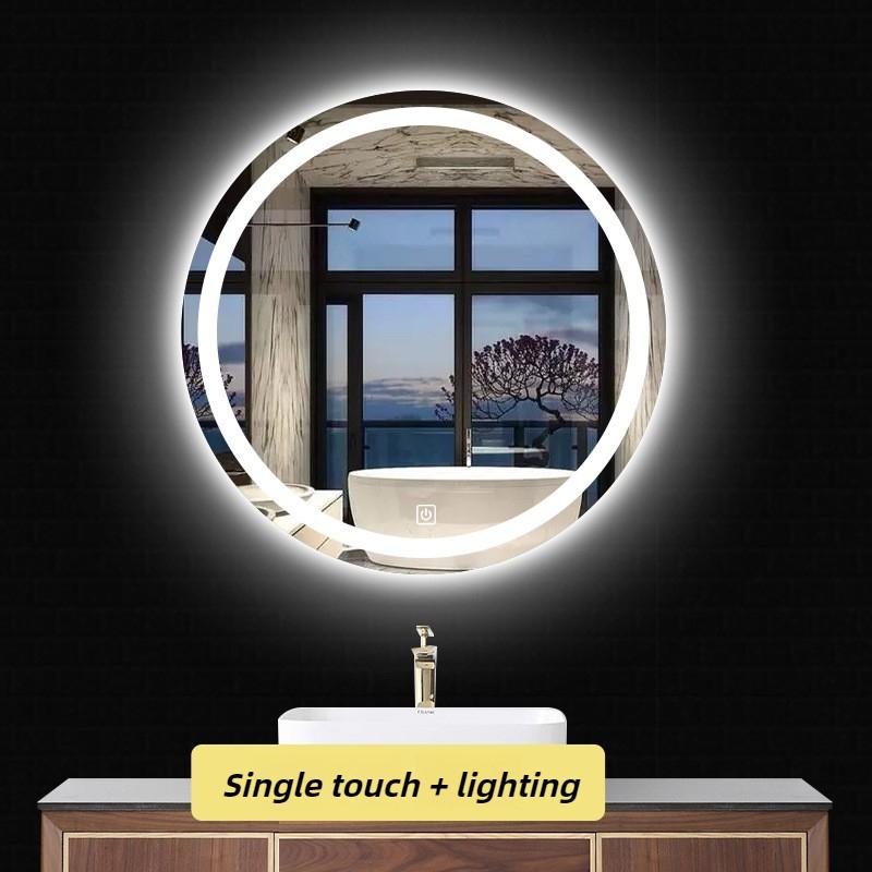 LED Lamp Mirrors Round Bathroom Decorative Mirrors Dressing Room Luxury Wall Sticker Mirrors Modern Home Decoration Furniture 60CM
LED Lamp Mirrors Round Bathroom Decorative Mirrors Dressing Room Luxury Wall Sticker Mirrors Modern Home Decoration Furniture 60CM