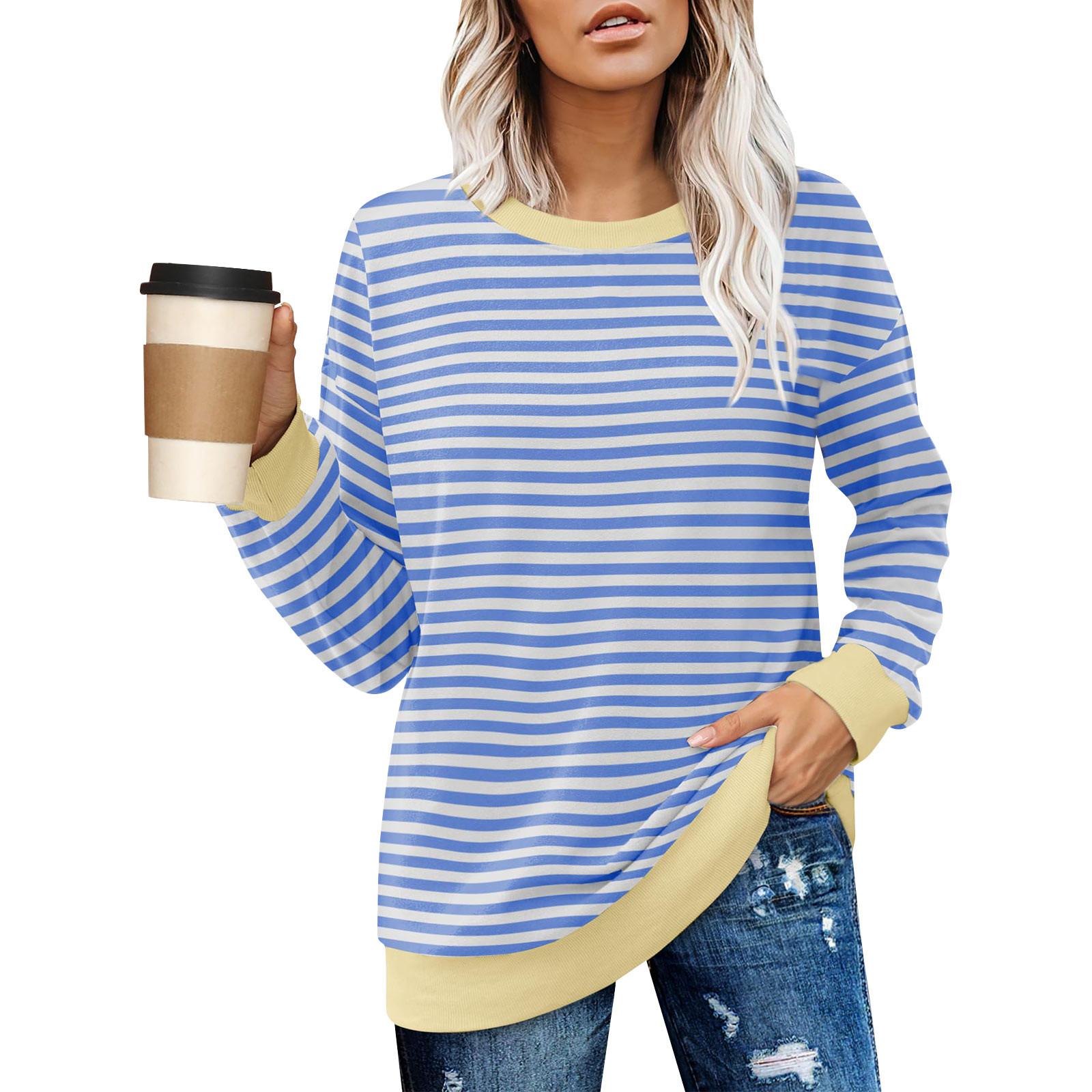 Женский свитер в полоску осень-зима с длинным рукавом и открытыми плечами, свободный трикотажный пуловер XL белый