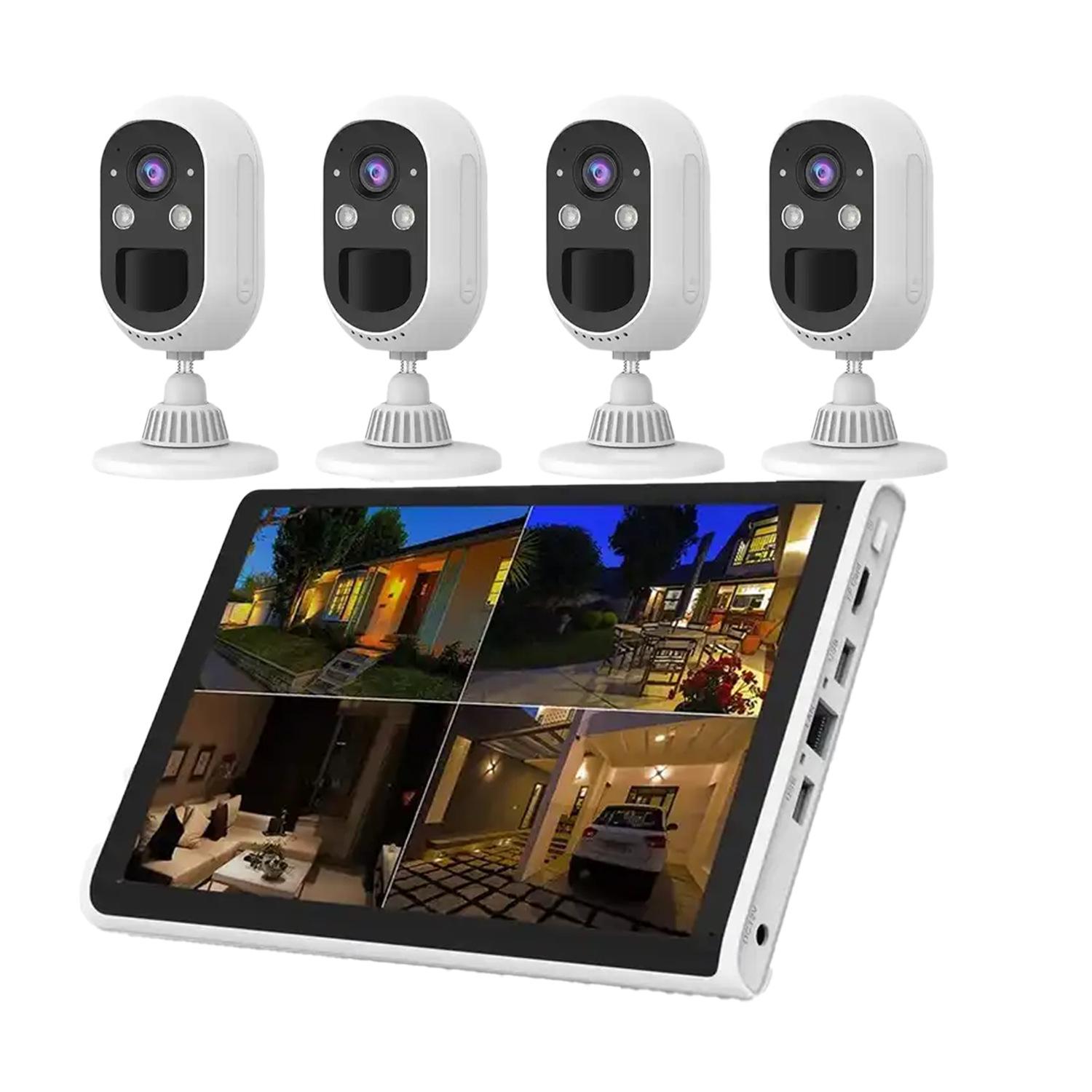Wireless Outdoor Waterproof Camera Set with Phone Connectivity and Battery Monitoring
Wireless Outdoor Waterproof Camera Set with Phone Connectivity and Battery Monitoring
