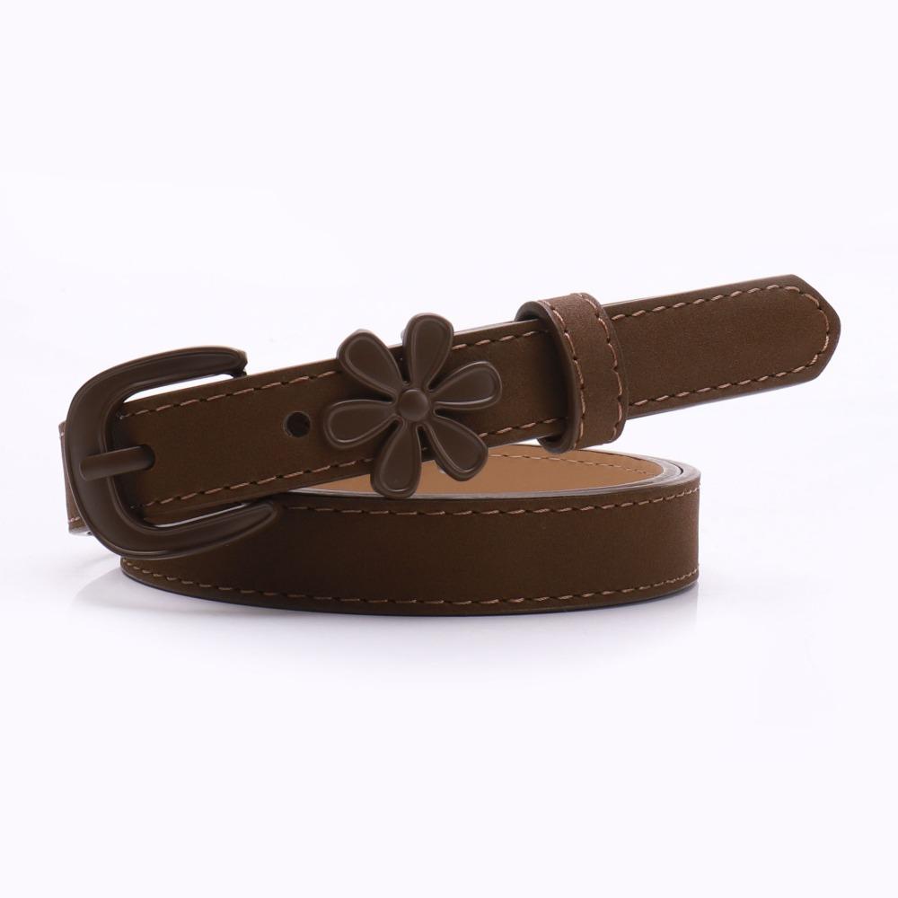 Flower Buckle Women s Thin Belt Faux PU Leather Small Size Waist Cinching Belt Simple Design Solid Color Decorative Belt кофейный
Flower Buckle Women s Thin Belt Faux PU Leather Small Size Waist Cinching Belt Simple Design Solid Color Decorative Belt кофейный