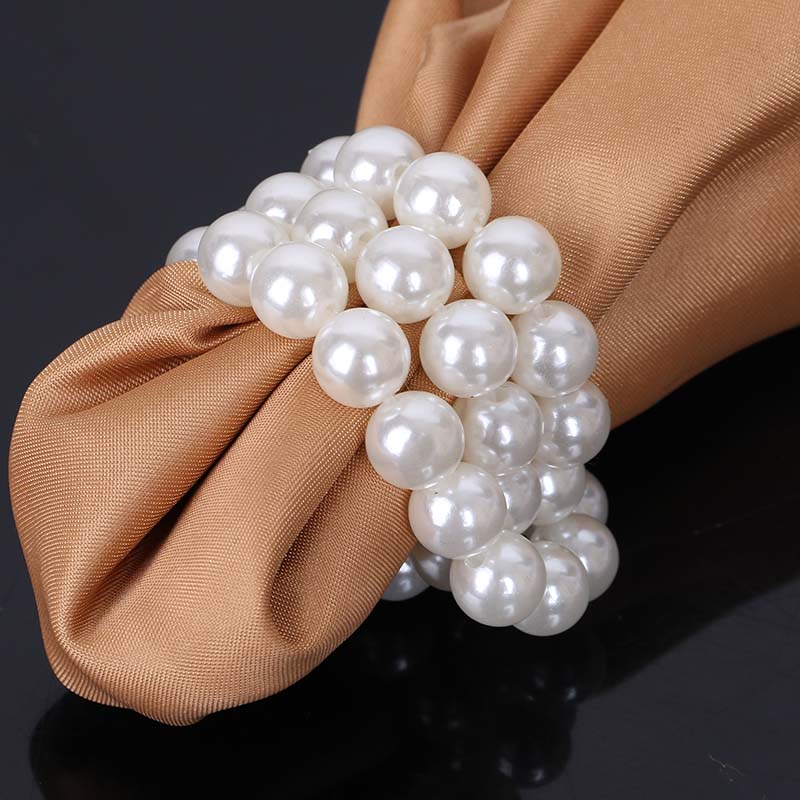 Engood 60Pcs 3 rows 8mm Pearl Thanksgiving Napkin Ring Christmas Party Napkin Holder for Weddings shiny Hotel Table Decoration кремовый
Engood 60Pcs 3 rows 8mm Pearl Thanksgiving Napkin Ring Christmas Party Napkin Holder for Weddings shiny Hotel Table Decoration кремовый