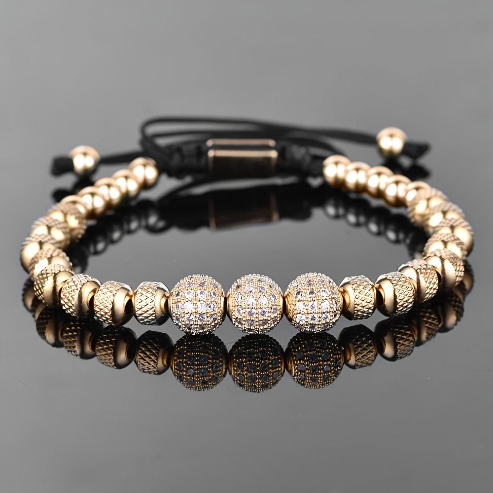 2026 Hand-woven, Bracelet, Men s and Women s Bracelets, 3 Micro-set Diamond Ball Bracelets. 20CM золотой
2026 Hand-woven, Bracelet, Men s and Women s Bracelets, 3 Micro-set Diamond Ball Bracelets. 20CM золотой