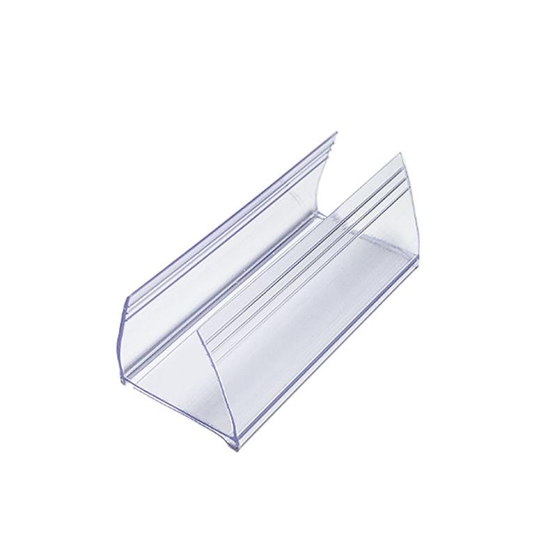 Transparent Plastic Price Tag Clip for 25mm Wooden Shelf White Paper
Transparent Plastic Price Tag Clip for 25mm Wooden Shelf White Paper