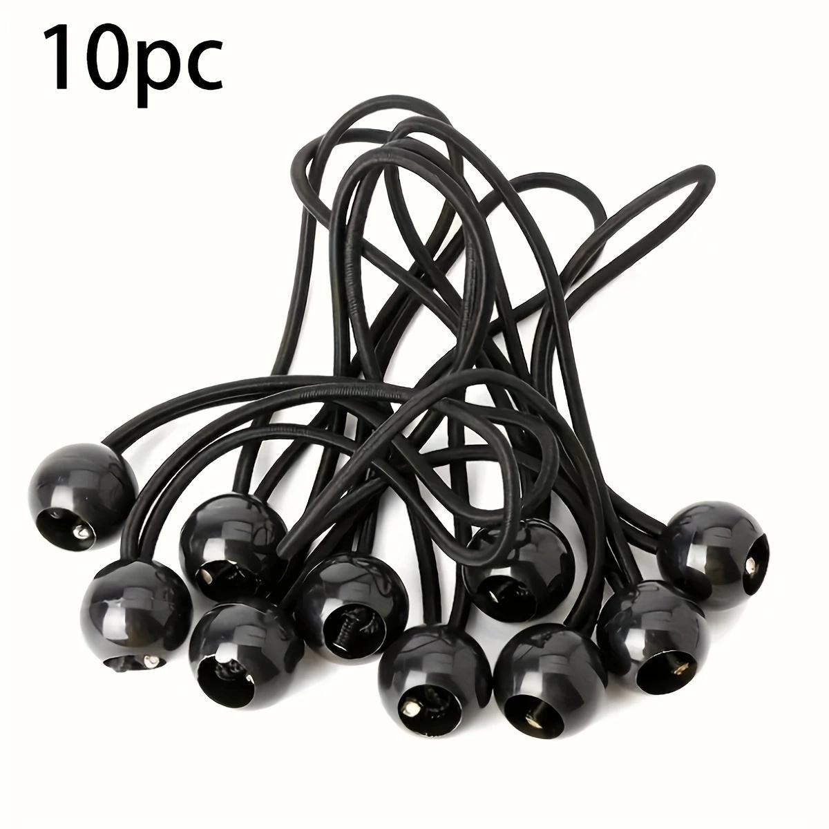 10Pcs Plastic Ball Ropes for Outdoor Tent Fixing, Trampoline, Beach Net, Elastic Rope Straps чорний
10Pcs Plastic Ball Ropes for Outdoor Tent Fixing, Trampoline, Beach Net, Elastic Rope Straps чорний