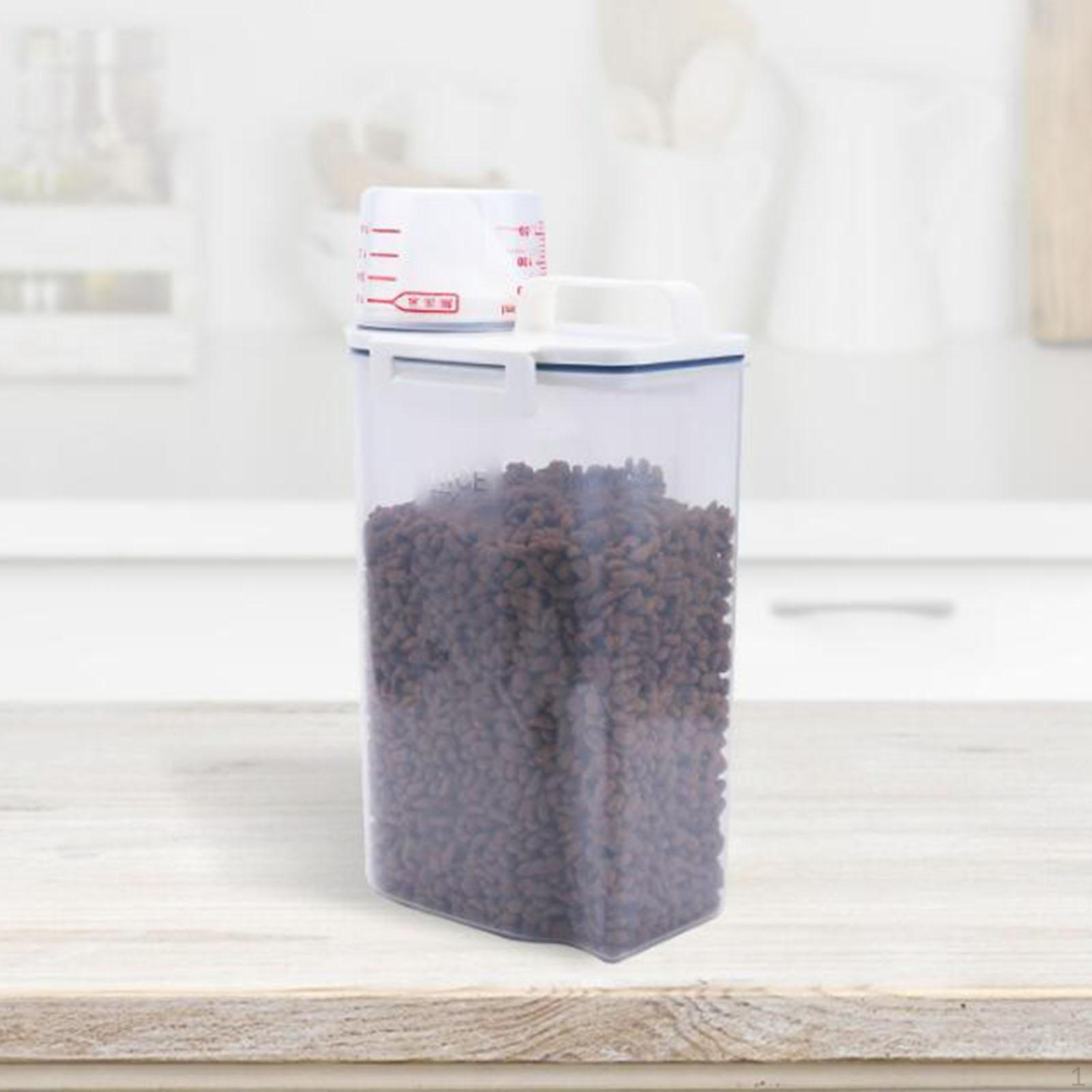 2.5L Large Capacity Storage Container, , Feed Dispenser Box with Measuring Cup for
2.5L Large Capacity Storage Container, , Feed Dispenser Box with Measuring Cup for