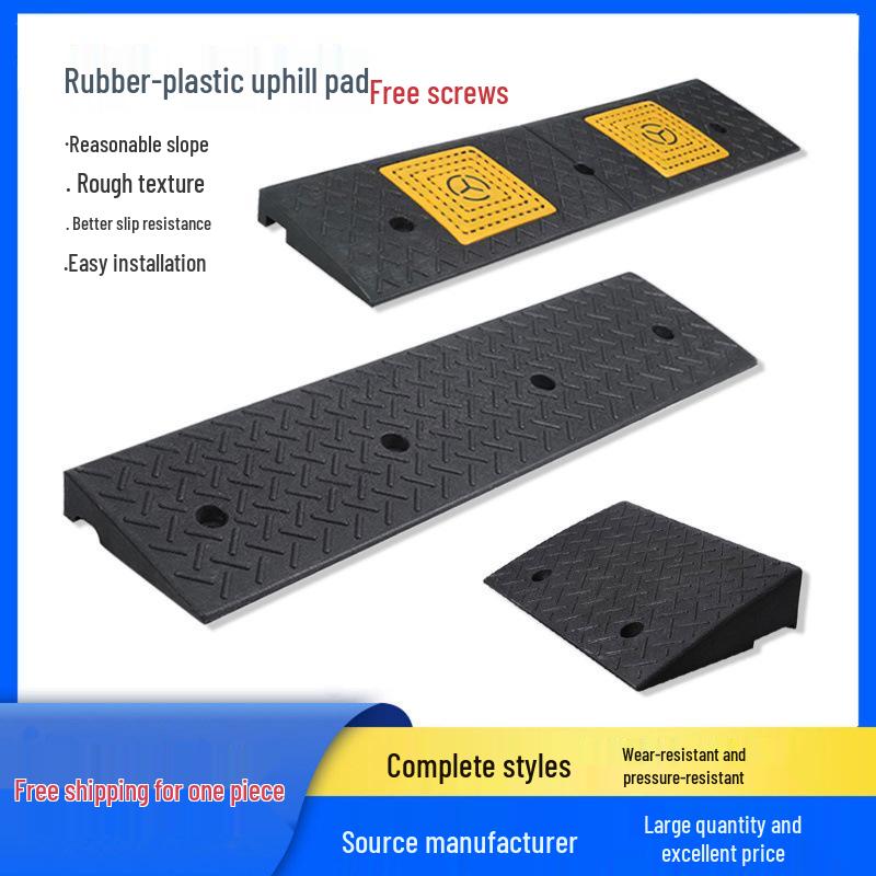 Anti-slip Rubber-Plastic Curb Ramp for Cars 100×7×1-1.5
Anti-slip Rubber-Plastic Curb Ramp for Cars 100×7×1-1.5