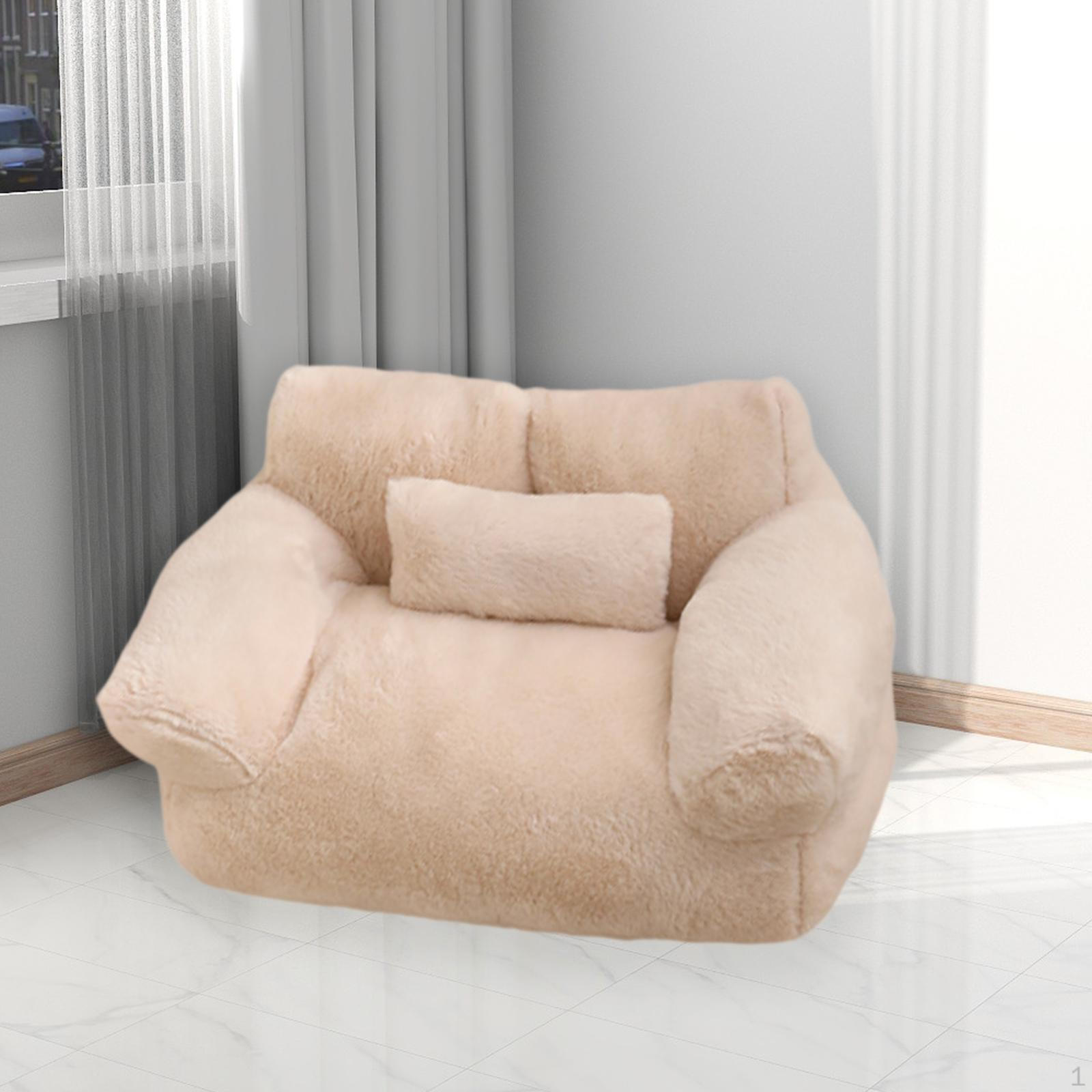 Кровать для кошек, диван для домашних животных, удобный, нескользящий, портативный, моющийся, плюшевый, для сна щенка, собаки белый
Кровать для кошек, диван для домашних животных, удобный, нескользящий, портативный, моющийся, плюшевый, для сна щенка, собаки белый