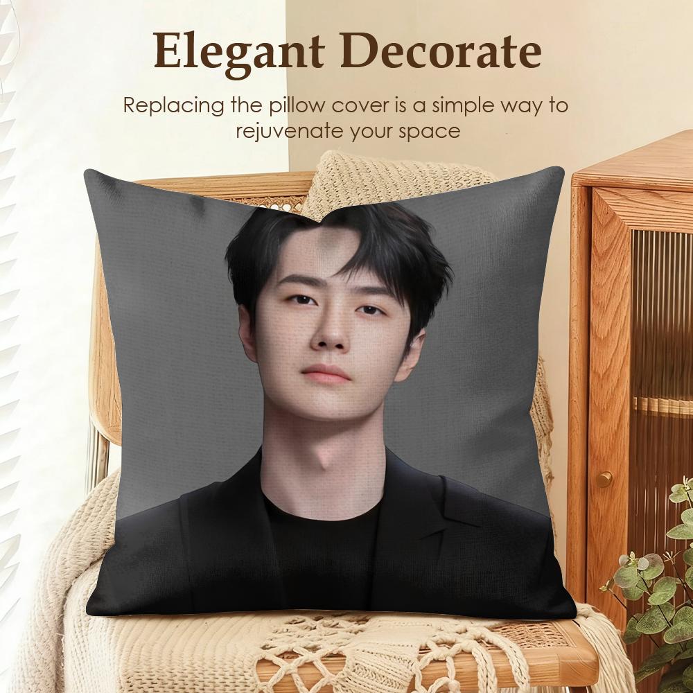 Actor WWang Yibo Cushion Cover Natural Linen Organic Fabric DoubleSided Printing Sofa Home Decor Gift Pillow Case 30x30cm
Actor WWang Yibo Cushion Cover Natural Linen Organic Fabric DoubleSided Printing Sofa Home Decor Gift Pillow Case 30x30cm