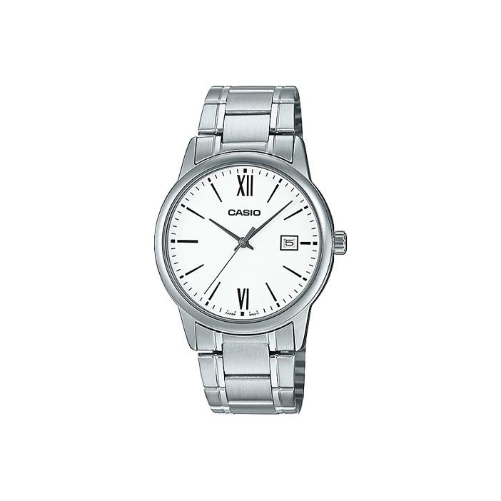 Casio Dress Series Simple Retro Small Round Watch Business Casual Fashion Stainless Steel Watch Quartz Movement Stainless Steel Strap MTP-V002D-7B3 Silver Strap
Casio Dress Series Simple Retro Small Round Watch Business Casual Fashion Stainless Steel Watch Quartz Movement Stainless Steel Strap MTP-V002D-7B3 Silver Strap