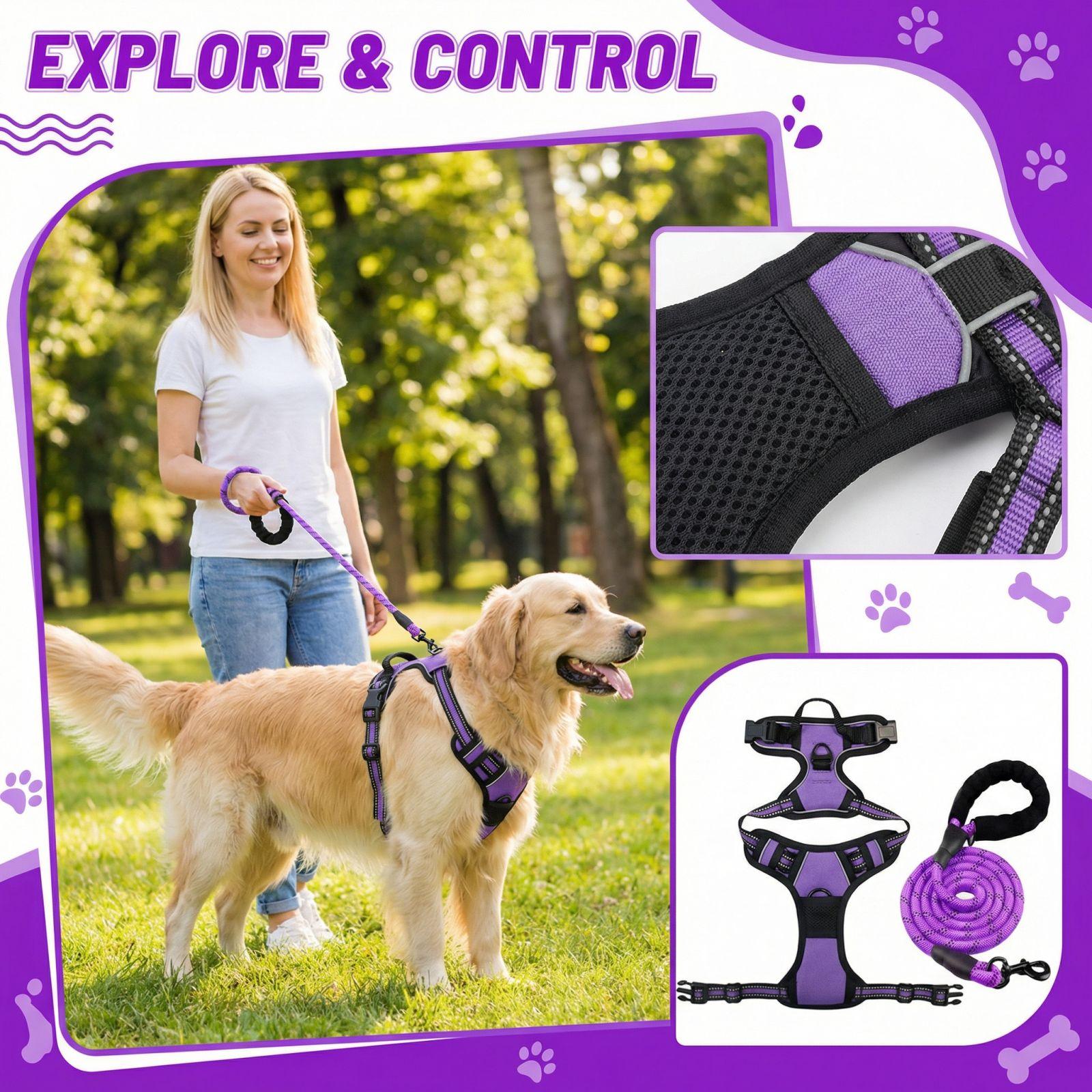 Explosion Proof Tugging Pet Back And Chest Strap Pulling Rope XL
Explosion Proof Tugging Pet Back And Chest Strap Pulling Rope XL