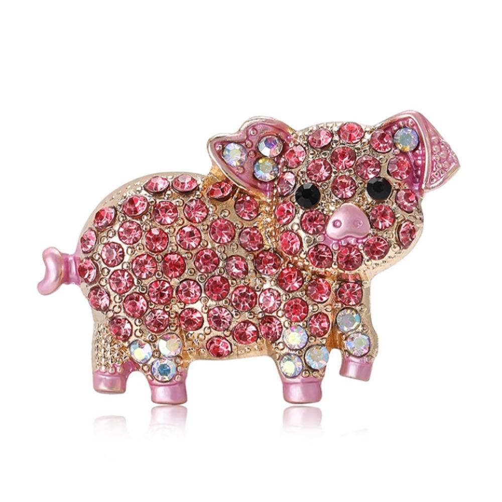 Fashion Pink Pig Animal Breast Pin Retro Sparkling Crystal Breast Pin Luxury Rhinestone Rhinestone Breast Pin Party Events розовый
Fashion Pink Pig Animal Breast Pin Retro Sparkling Crystal Breast Pin Luxury Rhinestone Rhinestone Breast Pin Party Events розовый