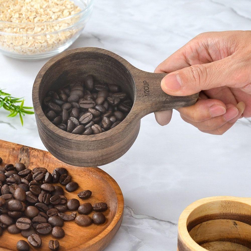 4Pcs/Set Acacia Wood Coffee Measuring Spoon Durable Condiment Scoop Portable Measuring Cup Cooking 4pcs
4Pcs/Set Acacia Wood Coffee Measuring Spoon Durable Condiment Scoop Portable Measuring Cup Cooking 4pcs