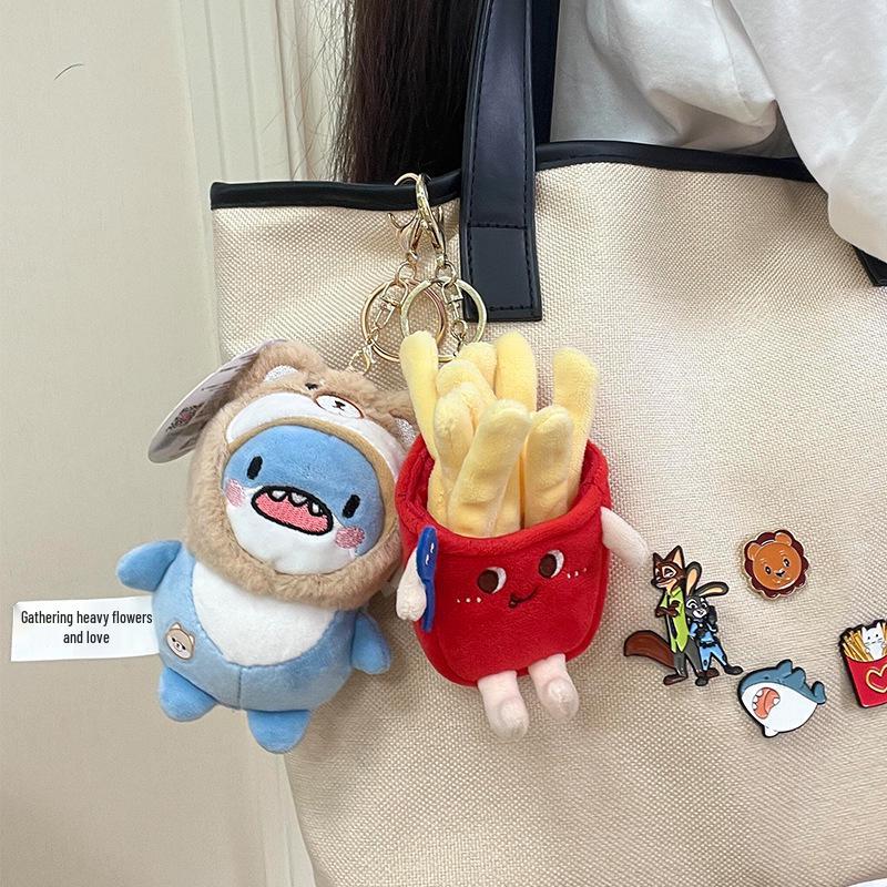 Sha Tou Shark Plush French Fries Keychain - Wang Chuqin & Sun Yingsha Merchandise Standard
Sha Tou Shark Plush French Fries Keychain - Wang Chuqin & Sun Yingsha Merchandise Standard