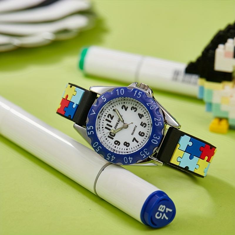 1pc Block Watch Camouflage Watch Digital Quartz Watch Fashion Trend Cartoon Watch Stereoscopic Anime темно-синього кольору
1pc Block Watch Camouflage Watch Digital Quartz Watch Fashion Trend Cartoon Watch Stereoscopic Anime темно-синього кольору