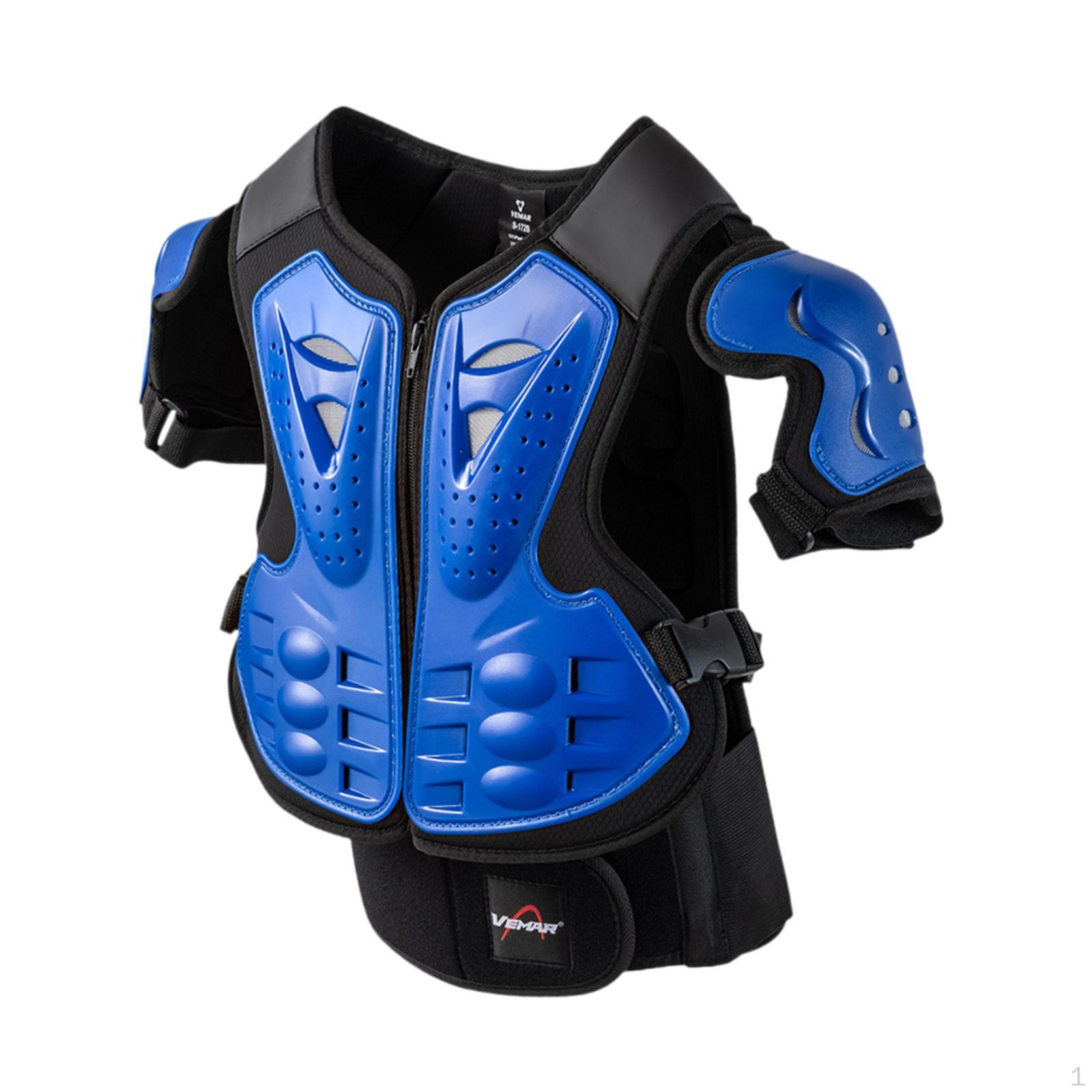 Kids Motorcycle Armor Suit Body Guards Vest Breathable Accessories Easy to Use Riding Gear for синий
Kids Motorcycle Armor Suit Body Guards Vest Breathable Accessories Easy to Use Riding Gear for синий