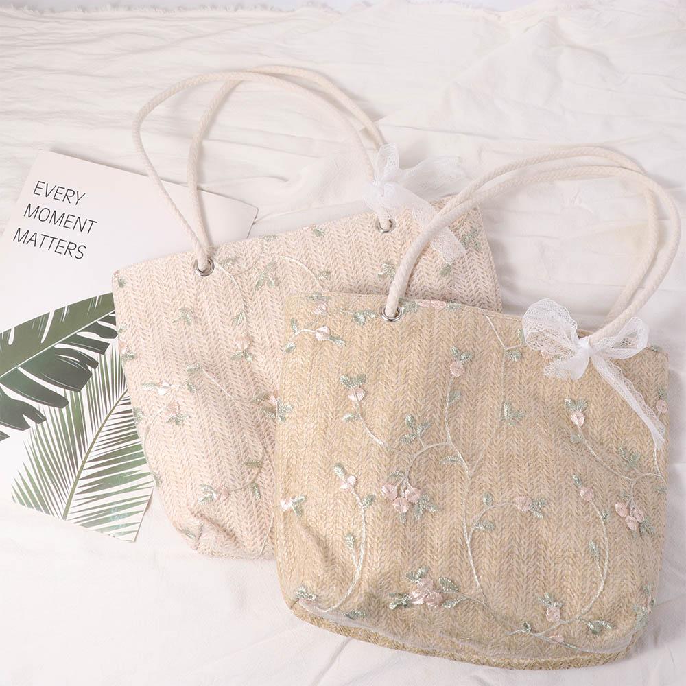 Summer Lace Straw Bag Large Capacity Women s Totes Bag Trendy Straw Shoulder Bag for Ladies бежевий
Summer Lace Straw Bag Large Capacity Women s Totes Bag Trendy Straw Shoulder Bag for Ladies бежевий