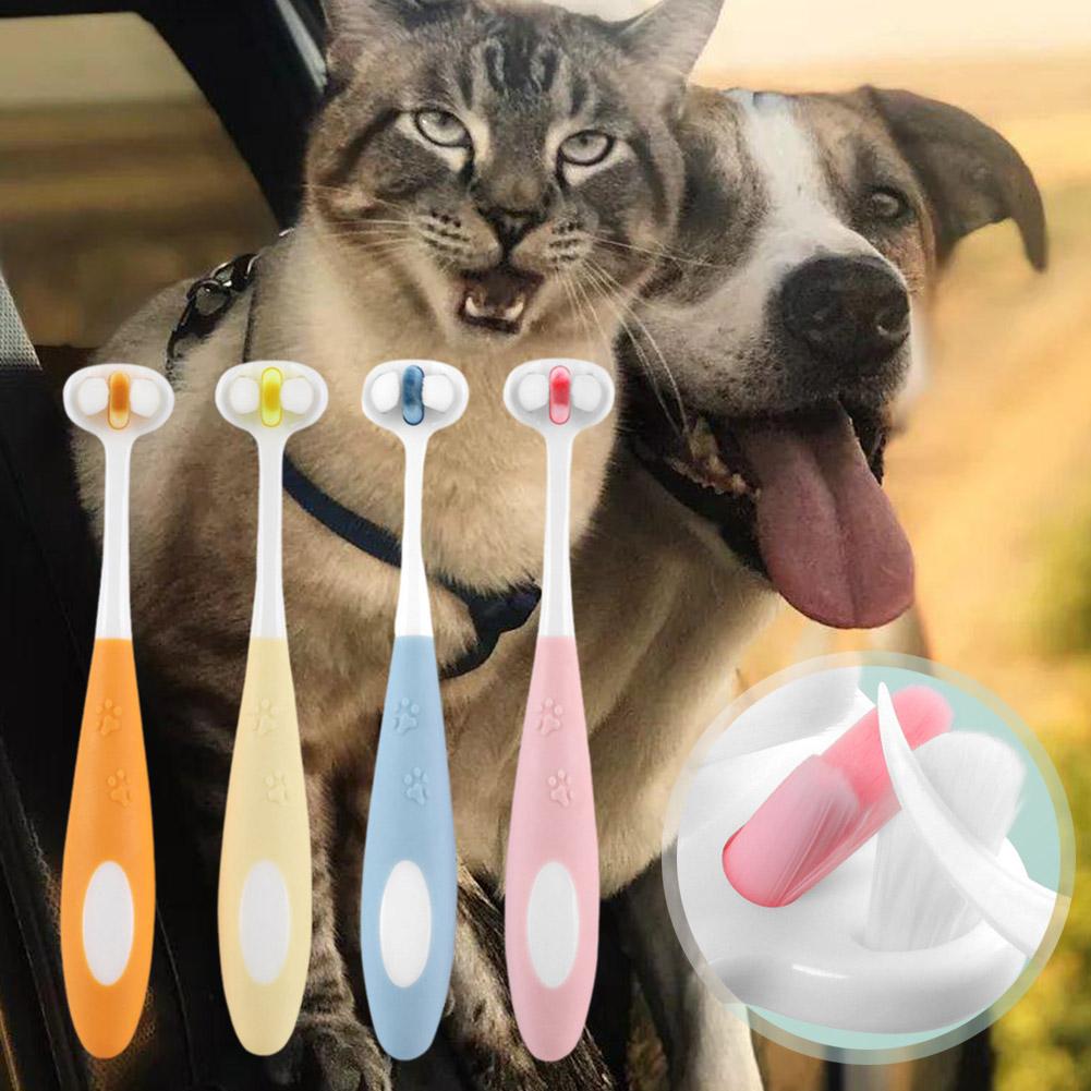 Cartoon Soft Toothbrush V-shaped Three-sided Toothbrush Bristles Oral Cleaning Ultra Fine Reusable For Pet Dogs X5g1 розовый
Cartoon Soft Toothbrush V-shaped Three-sided Toothbrush Bristles Oral Cleaning Ultra Fine Reusable For Pet Dogs X5g1 розовый