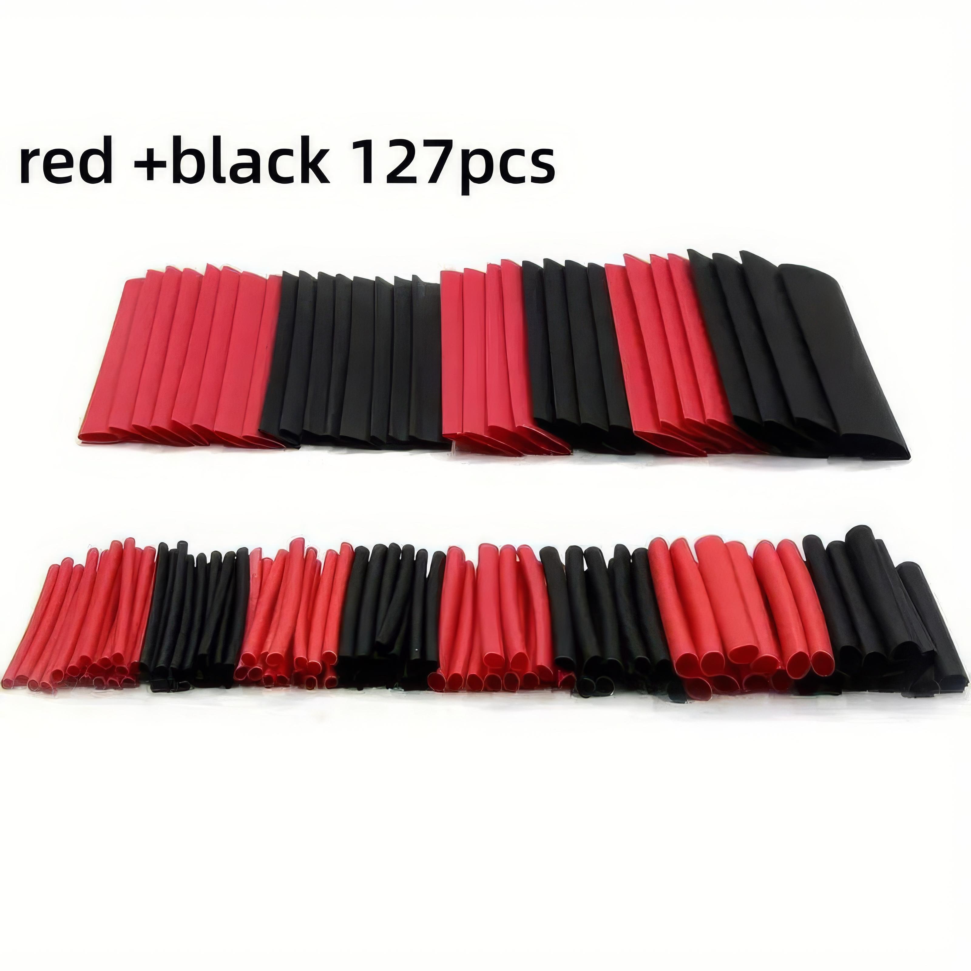 127 Pieces of Red and Black Heat Shrink Tubing, Cable Maintenance and Protection, Suitable for Household and Industrial Use One Size
127 Pieces of Red and Black Heat Shrink Tubing, Cable Maintenance and Protection, Suitable for Household and Industrial Use One Size