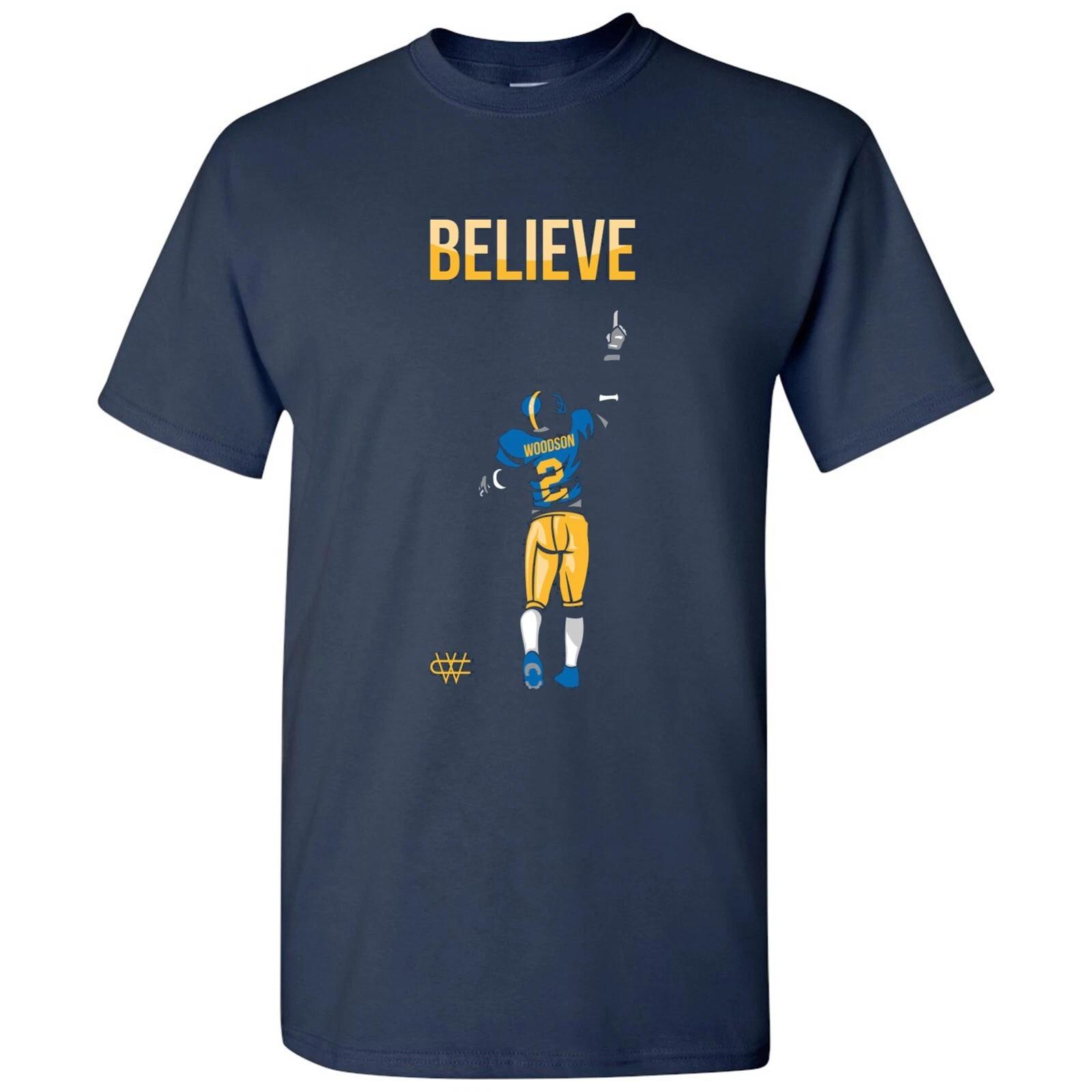 CW Believe 2 - Charles Woodson Football Michigan Sport T-Shirt - Navy S
CW Believe 2 - Charles Woodson Football Michigan Sport T-Shirt - Navy S