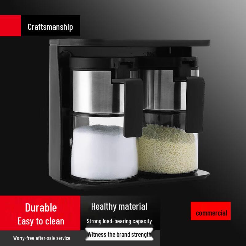 Sealed Moisture-Proof Spice Jar Set with Storage Rack
Sealed Moisture-Proof Spice Jar Set with Storage Rack