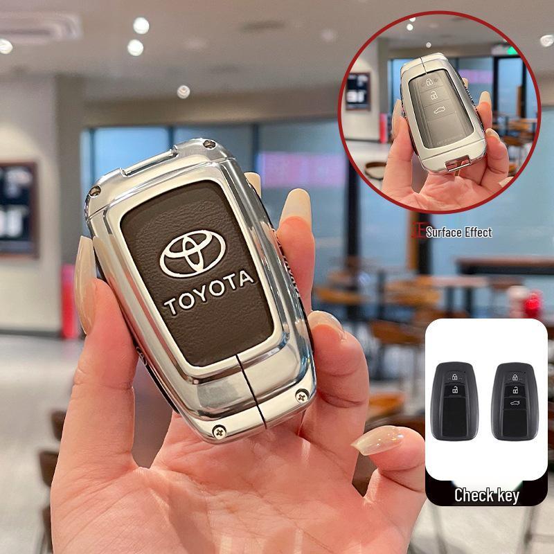 Compatible Key Cover for Toyota: Camry, Corolla, Levin, RAV4, Asia Dragon, Velanda, Highlander
Compatible Key Cover for Toyota: Camry, Corolla, Levin, RAV4, Asia Dragon, Velanda, Highlander