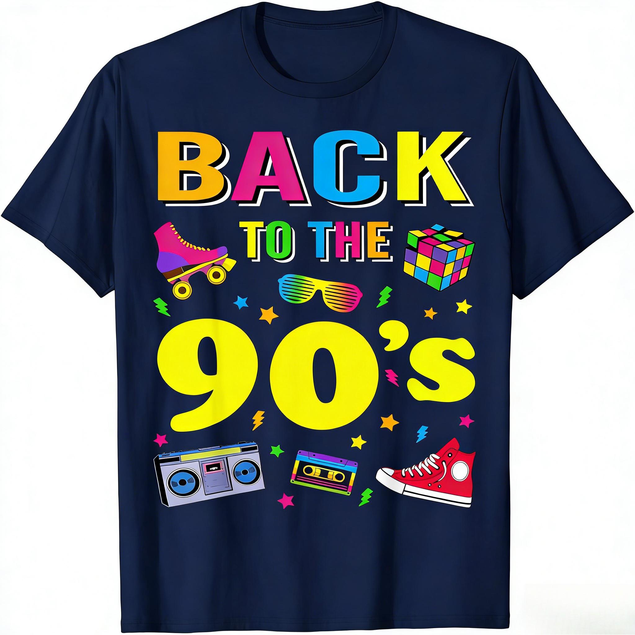 Mens and Womens Retro Retro Back To The 90s Graphic Design Tshirt Streetwear Camisetas Graphic Tshirt 4XL
Mens and Womens Retro Retro Back To The 90s Graphic Design Tshirt Streetwear Camisetas Graphic Tshirt 4XL