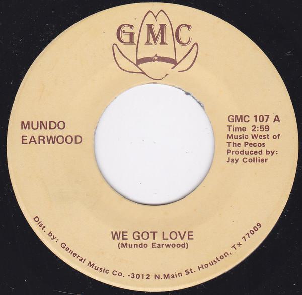 7-дюймовая пластинка MUNDO EARWOOD We Got Love Its Magic GMC107 GMC Records 1979 Великобритания КантриФолк Б/у
7-дюймовая пластинка MUNDO EARWOOD We Got Love Its Magic GMC107 GMC Records 1979 Великобритания КантриФолк Б/у